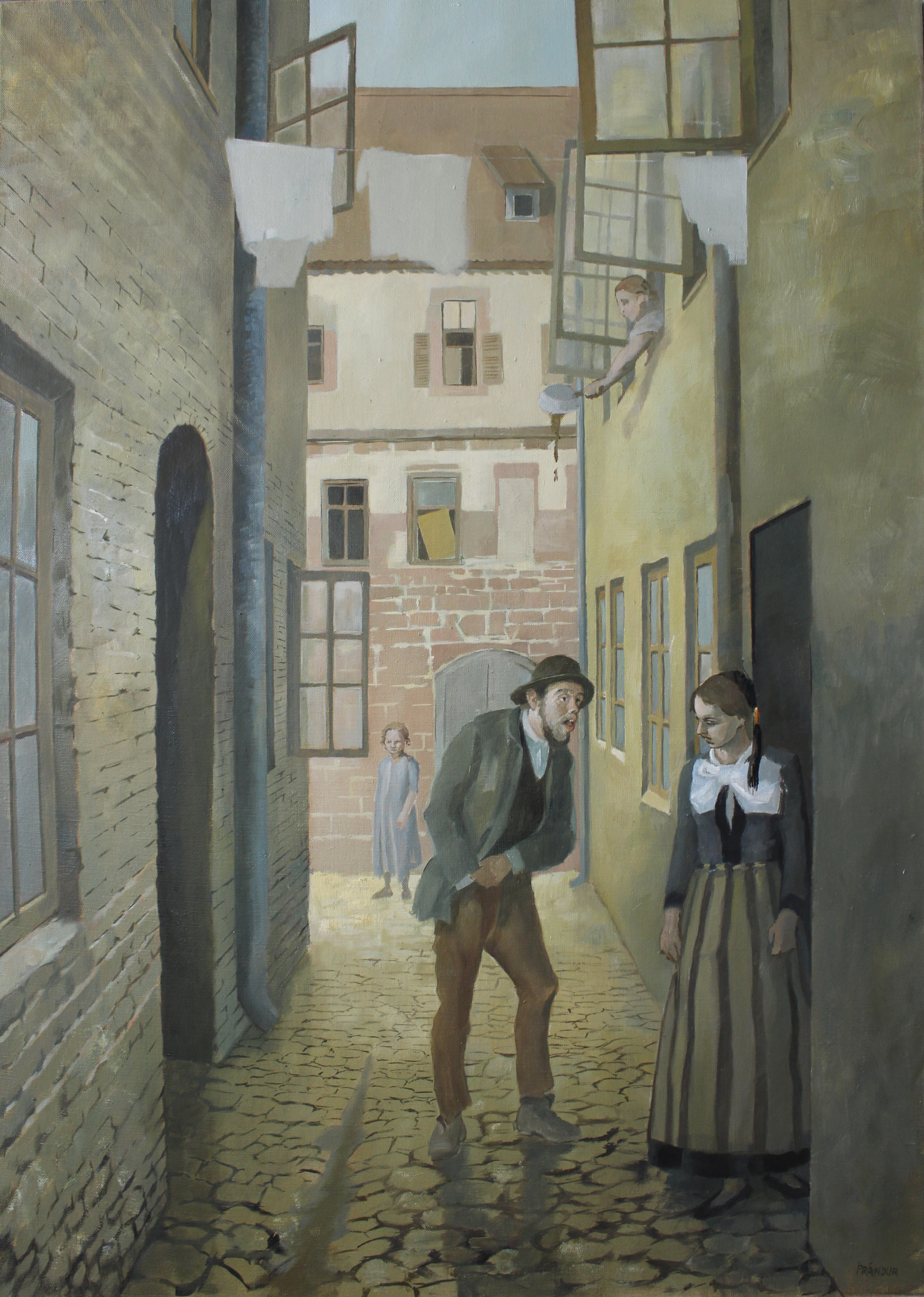 Stúlka á peysufötum